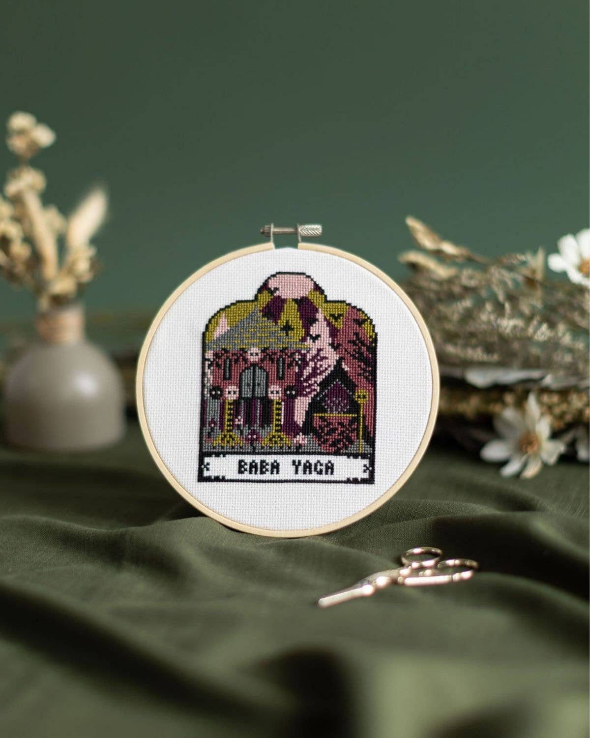 'Baba Yaga' Folklore Collection Cross Stitch Kit