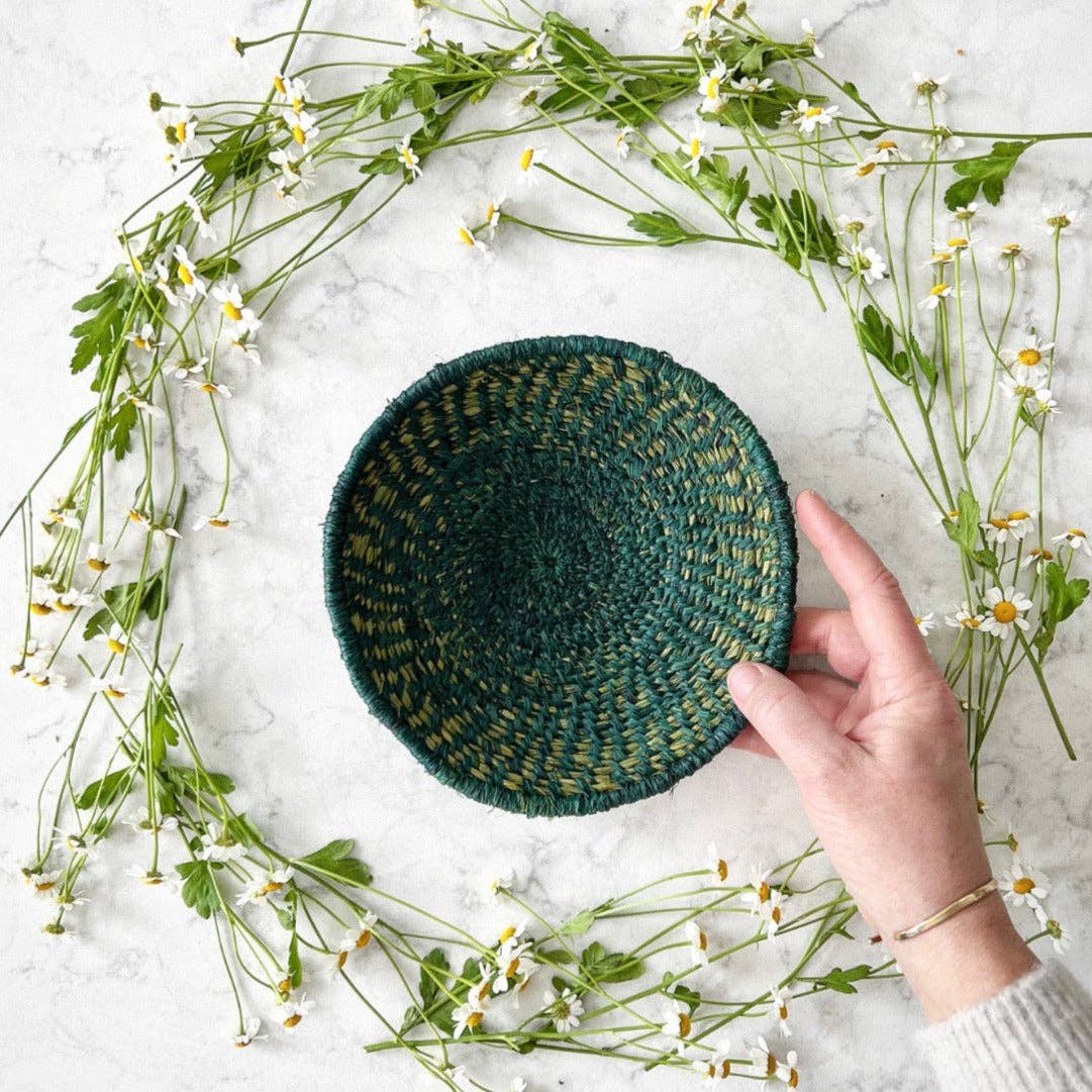 Calliope Basket Kit (Makes 2): Indigo and Natural