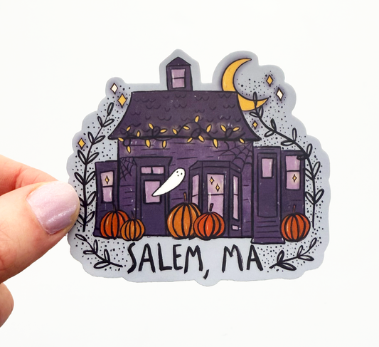 Ocean Ave in October Sticker