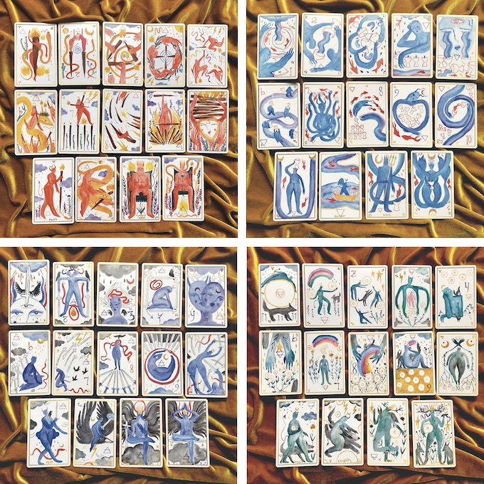 The Lilifer Tarot, Gold Edition