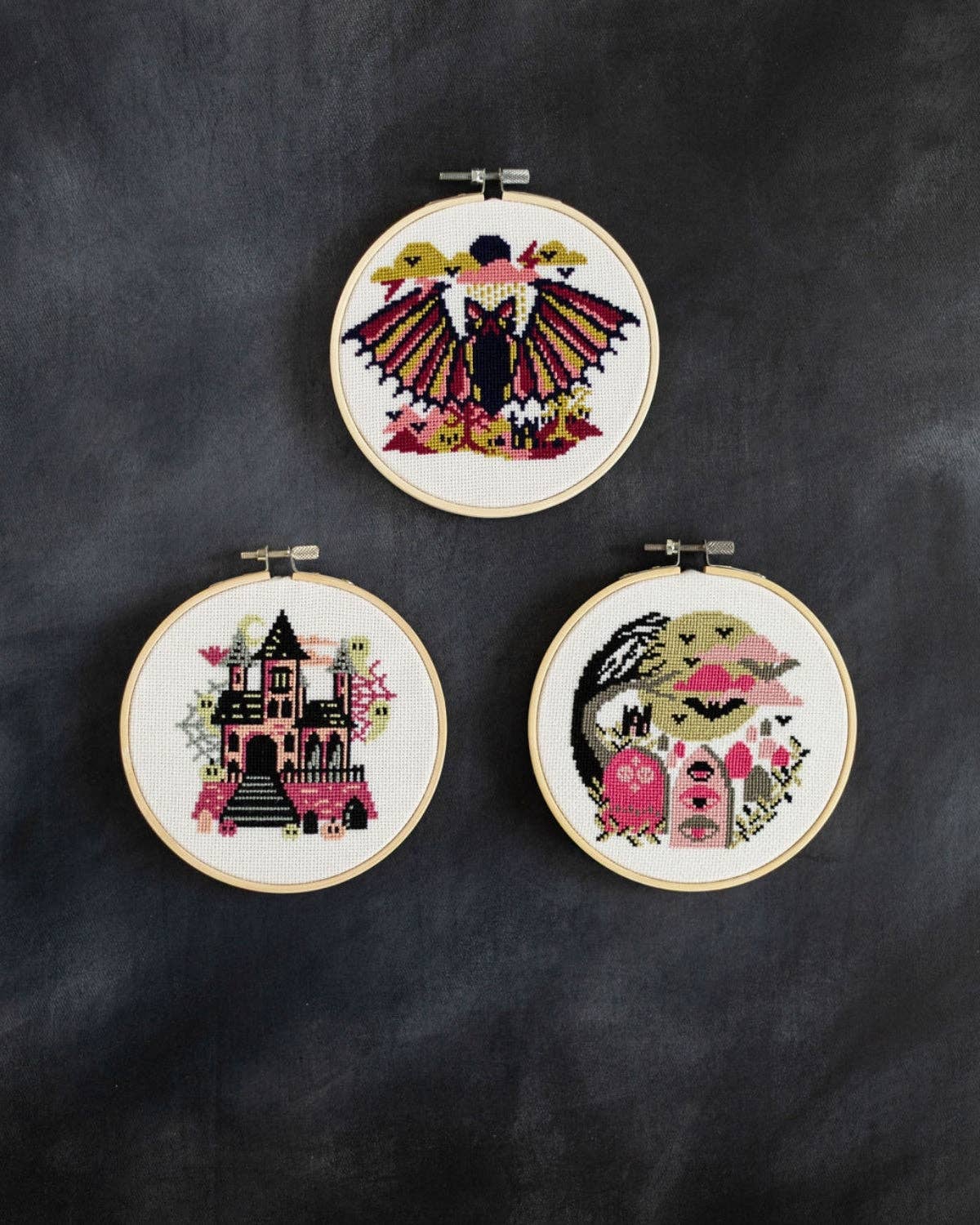 'The Haunted House' Cross Stitch Kit