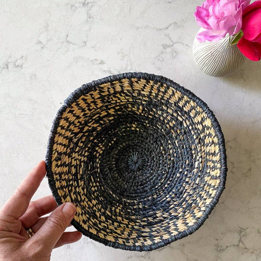 Calliope Basket Kit (Makes 2): Indigo and Natural