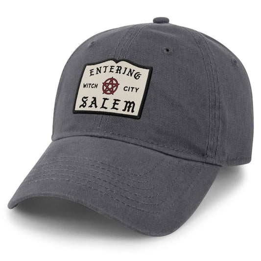 Entering Salem Baseball Hat in Charcoal