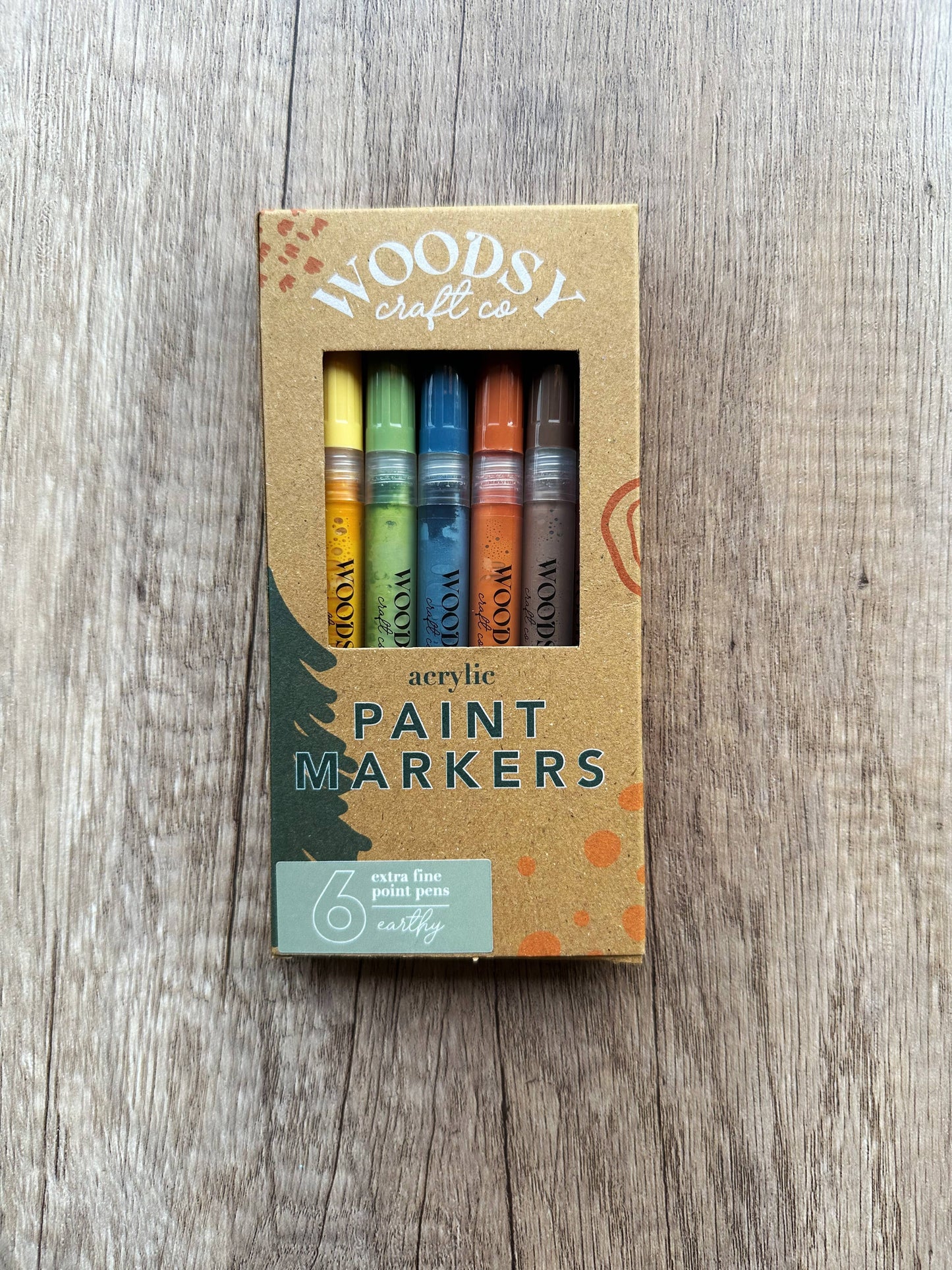 Paint Marker Earthy Set