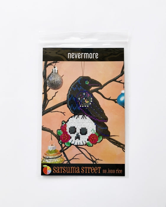 Nevermore - Cross Stitch Ornament Kit