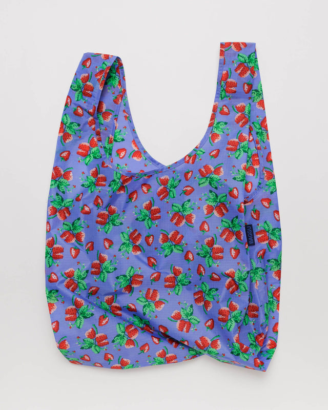 Baggu Reusable Foldable Bags - Wild Strawberries