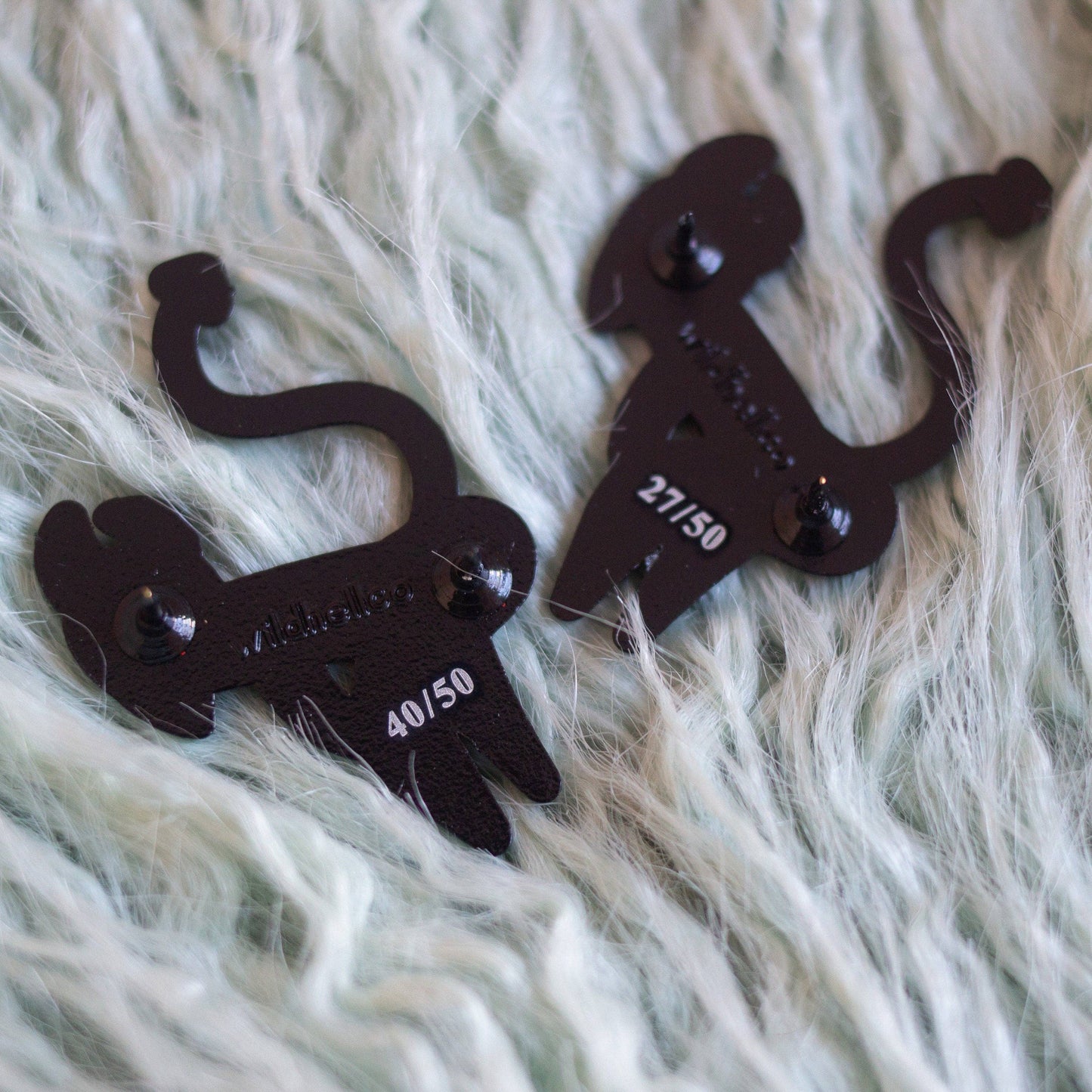 Wild Hell Collection - Twerk Devil Enamel Pin (Limited Editi: Glitter