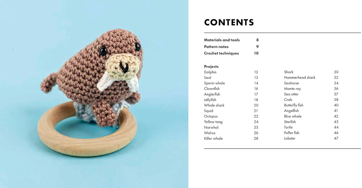 Mini Amigurumi Ocean: 26 Tiny Creatures to Crochet