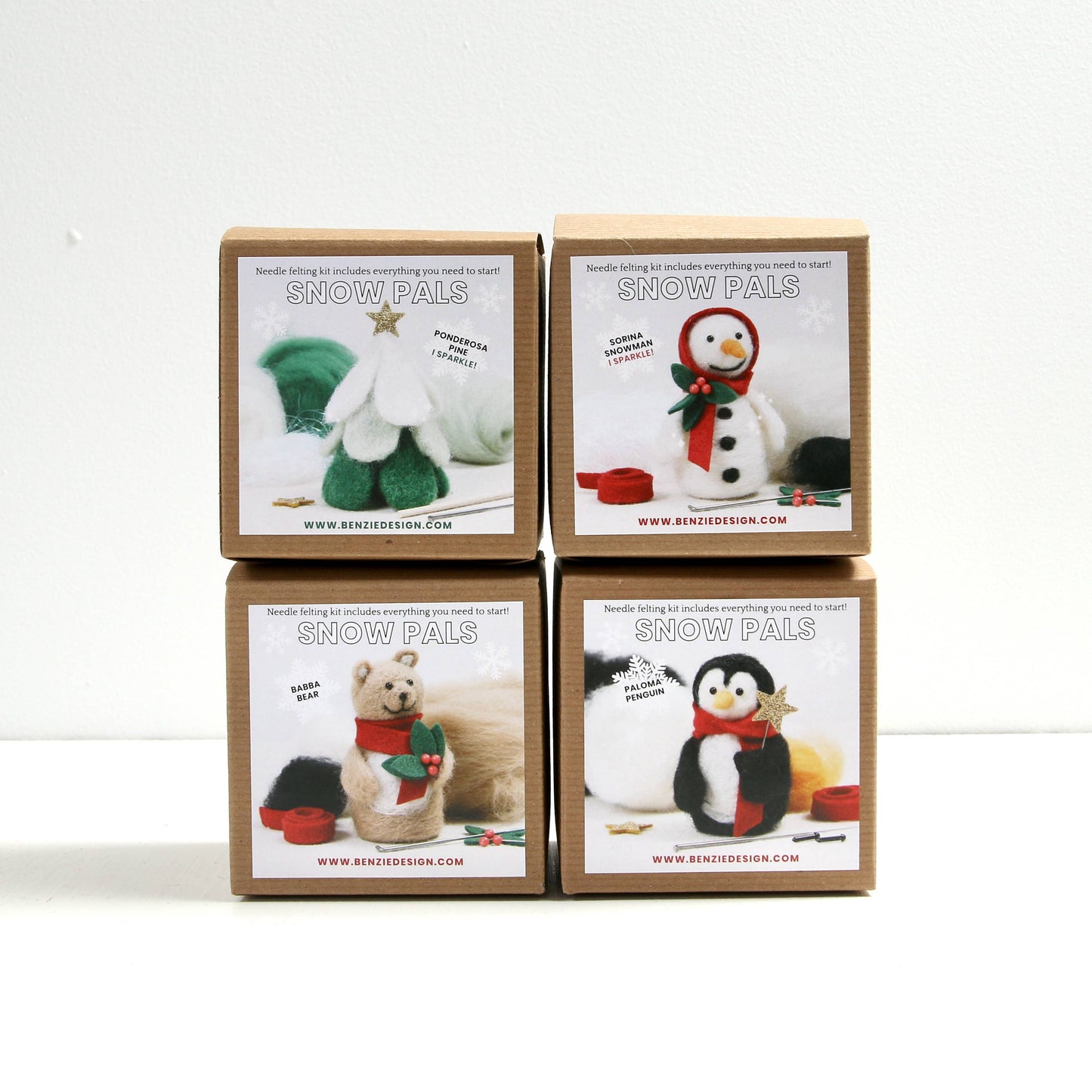Sorina Snowman Needle Felting Kit