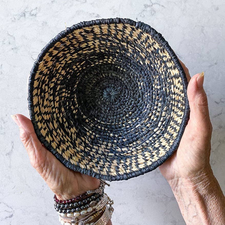 Calliope Basket Kit (Makes 2): Indigo and Natural