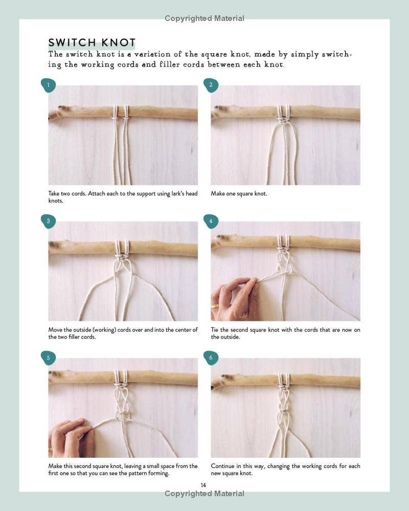 Macrame Plant Hangers, Shelves, and Baskets