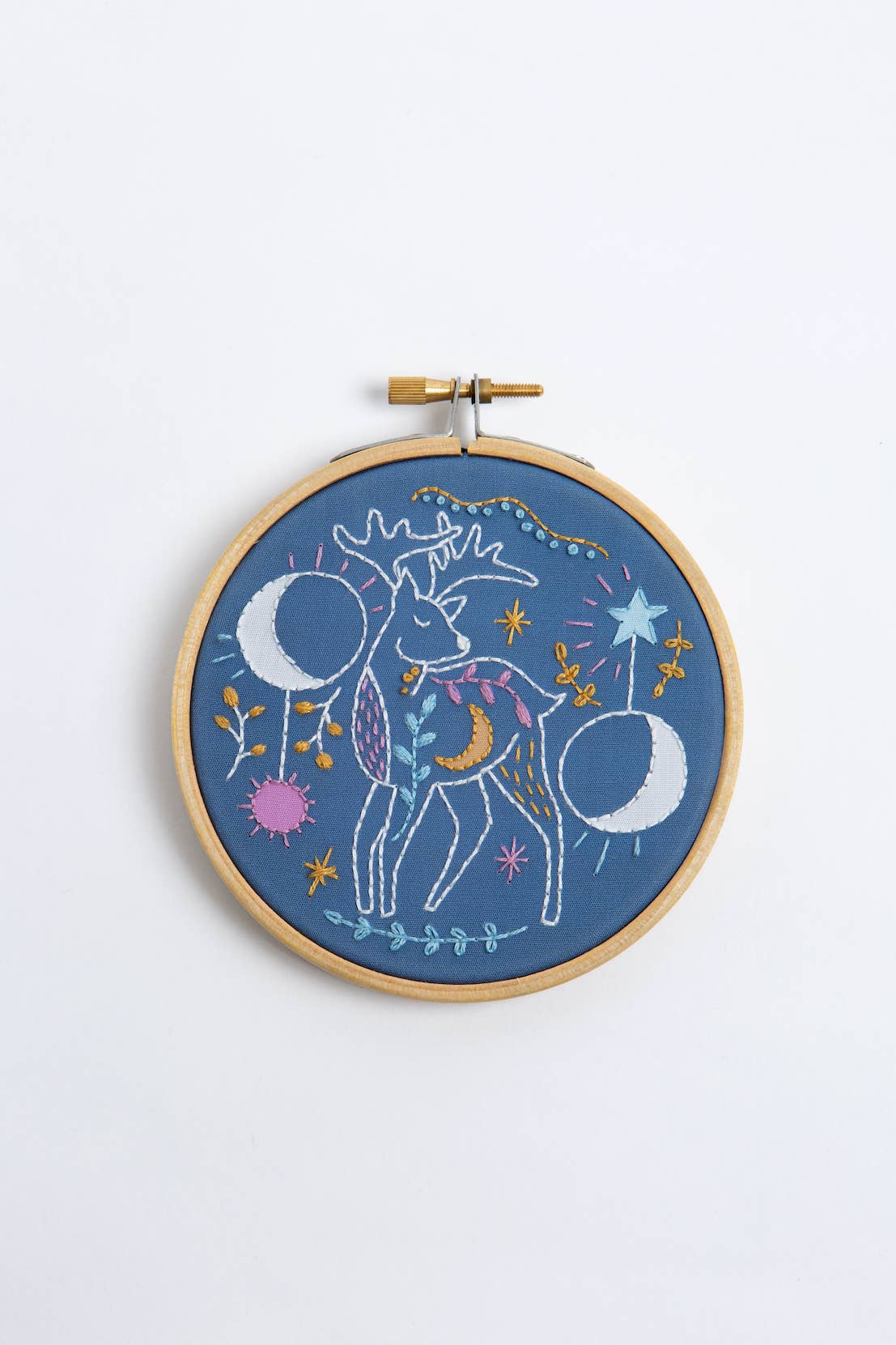 Celestial Deer Mini Embroidery Kit