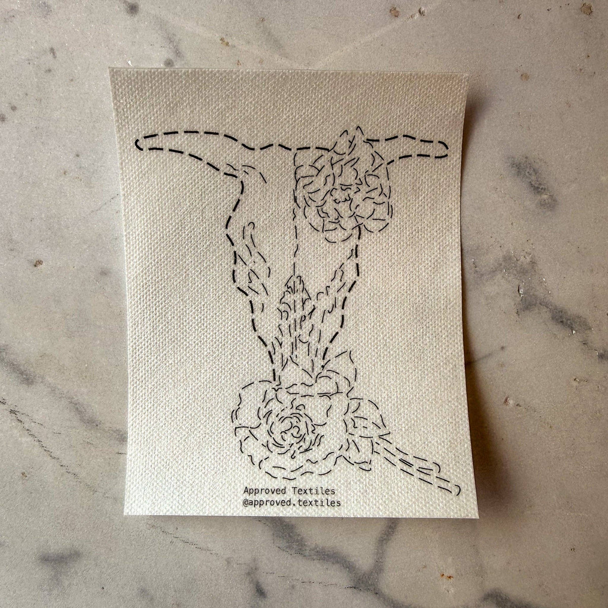Georgia O'Keeffe's Florals: Visible Mending Transfers