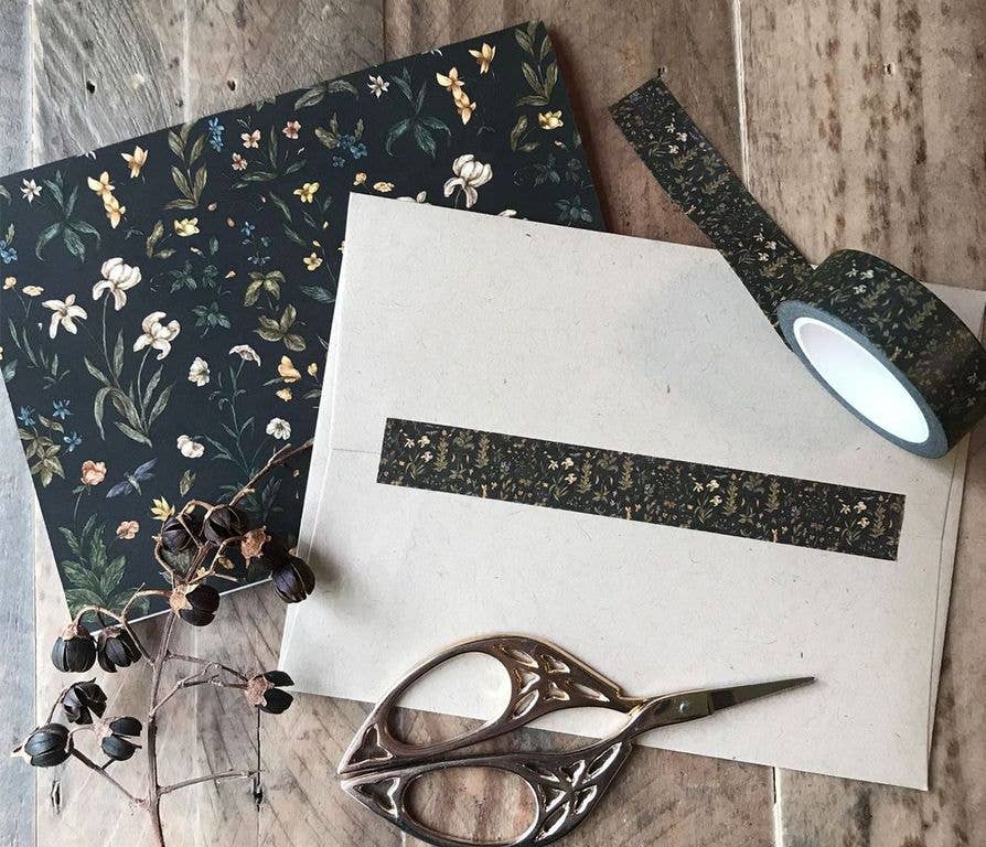 Old World Florals Washi Tape