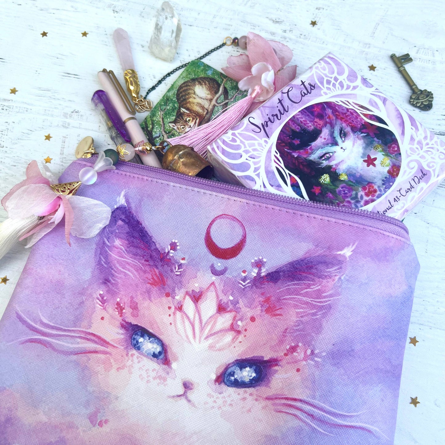 Vision Cat Zipper Pouch