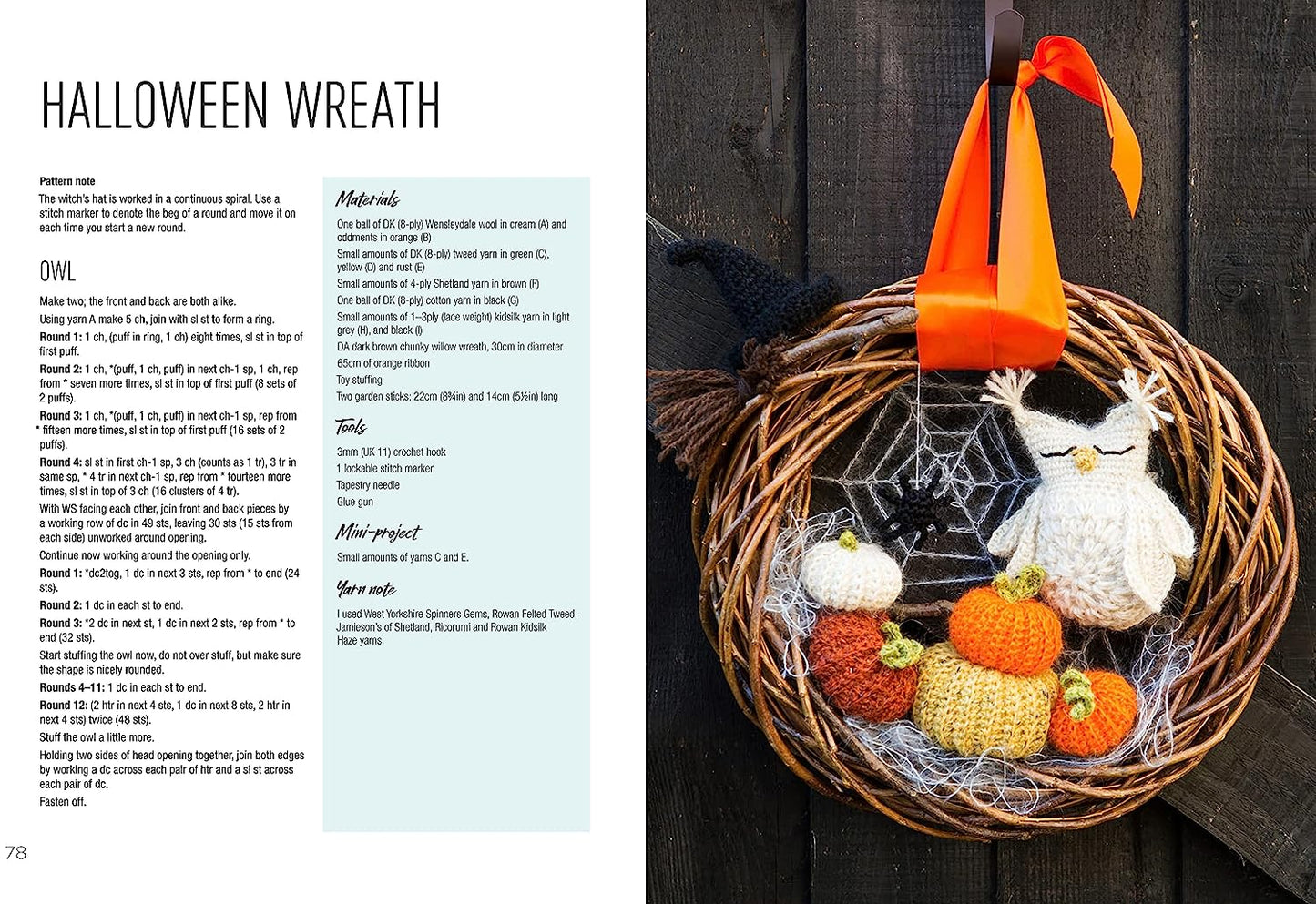 Crocheted Wreaths for the Home by Anna Nikipirowicz