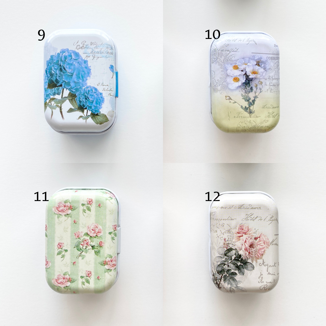 Floral Magnetic Needle Case - #10