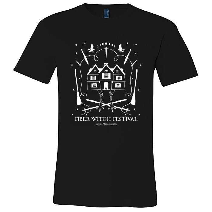 ALMOST SOLD OUT! Exclusive Fiber Witch Festival Tshirt XS-5XL (Vintage Black)
