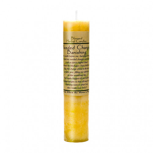 Blessed Herbal Needed Change/Banishing Candle