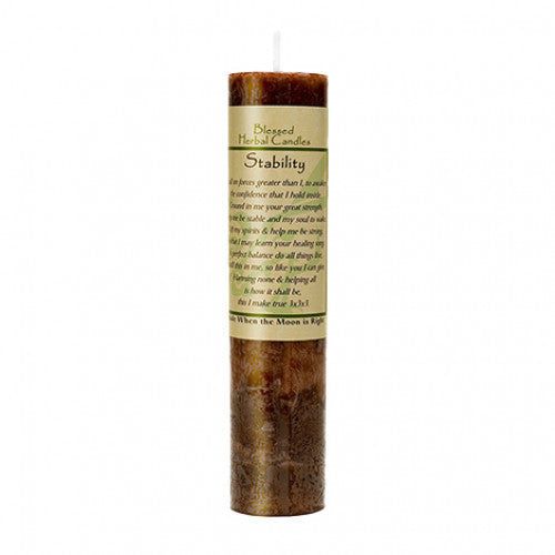 Blessed Herbal Stability Candle