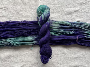 Toil & Trouble Yak Skellington - Merino Yak Sock