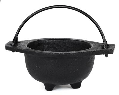 3" Cast Iron Cauldron