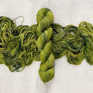 Toil & Trouble Yak Skellington - Merino Yak Sock