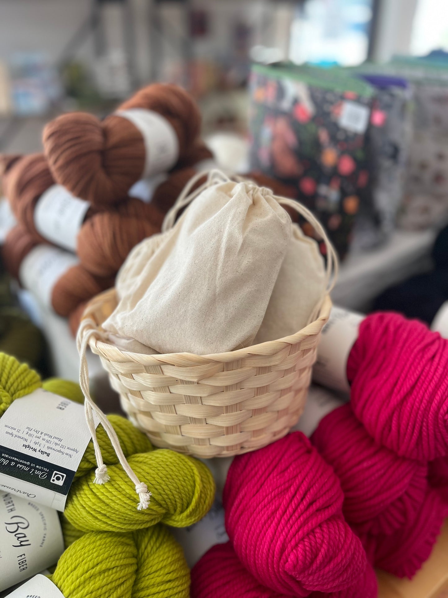 Cedar Bundles in Muslin Pouches