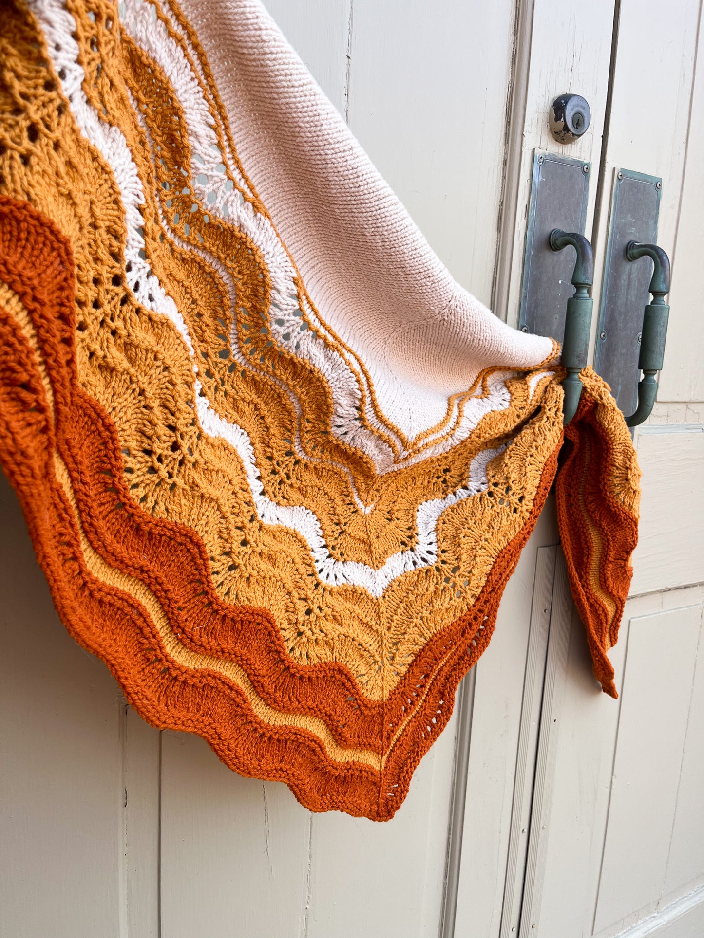 Shifting Sands Shawl Knitting Pattern - Digital Download