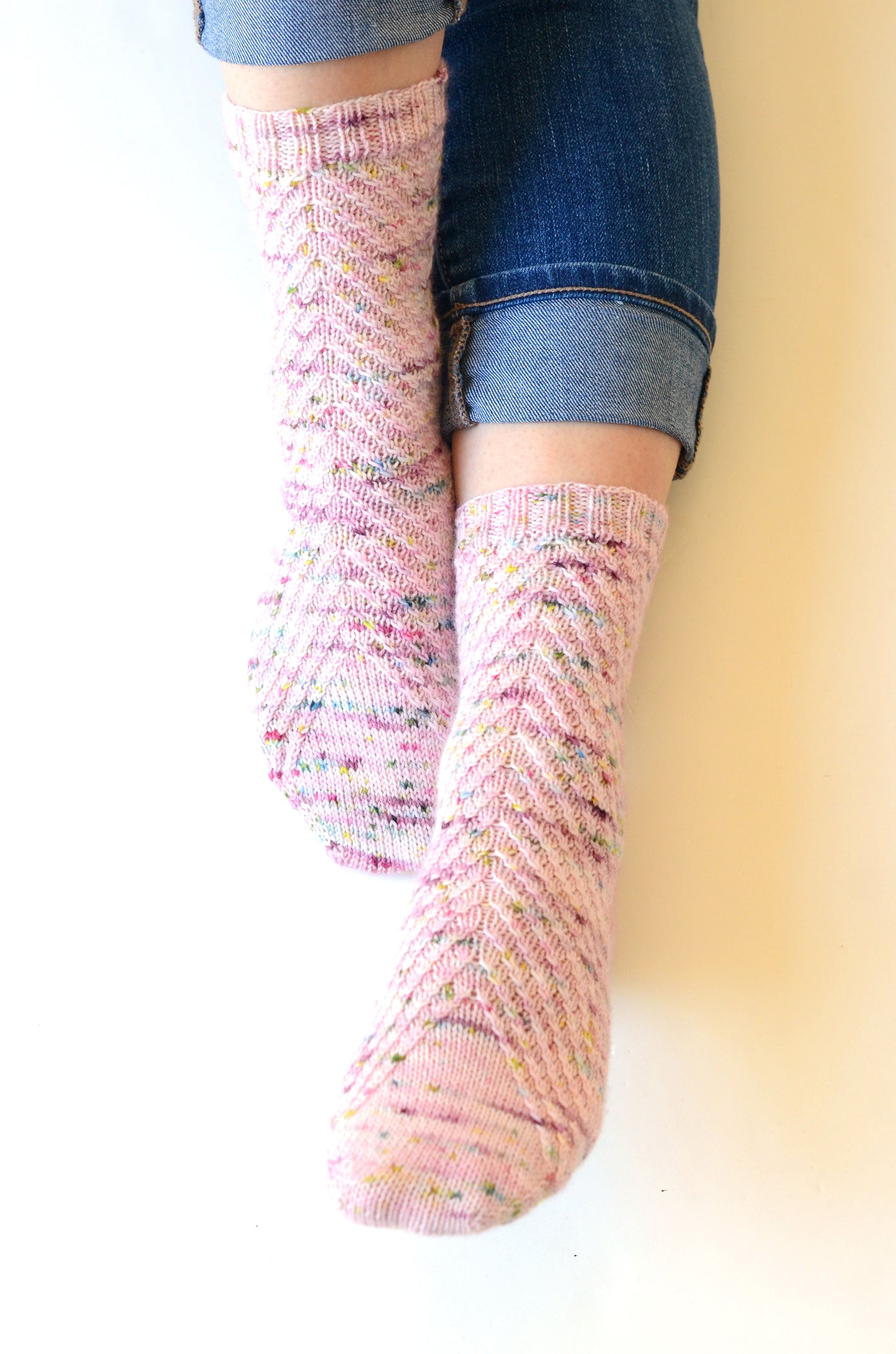 Wildcat Socks Knitting Pattern - Digital Download