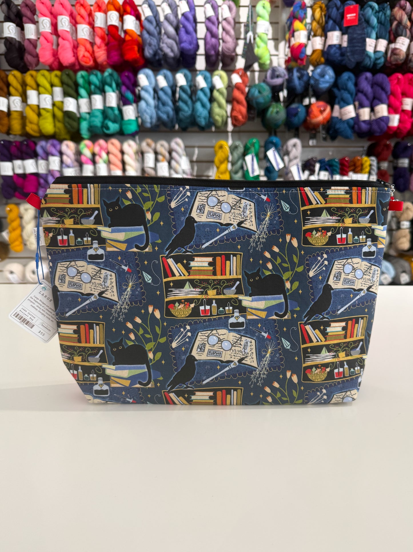 Witchy Cats Project Bag by JessaLu