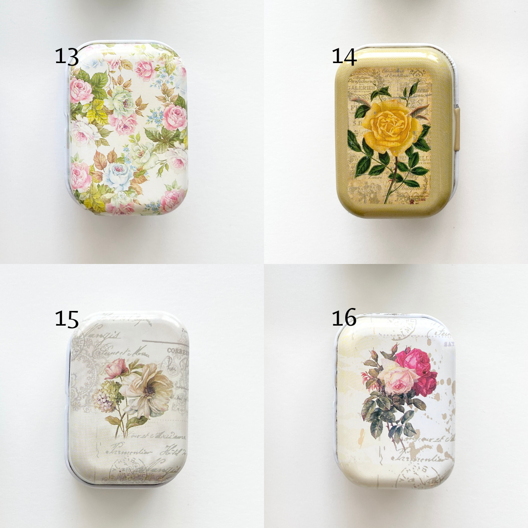 Floral Magnetic Needle Case - #10