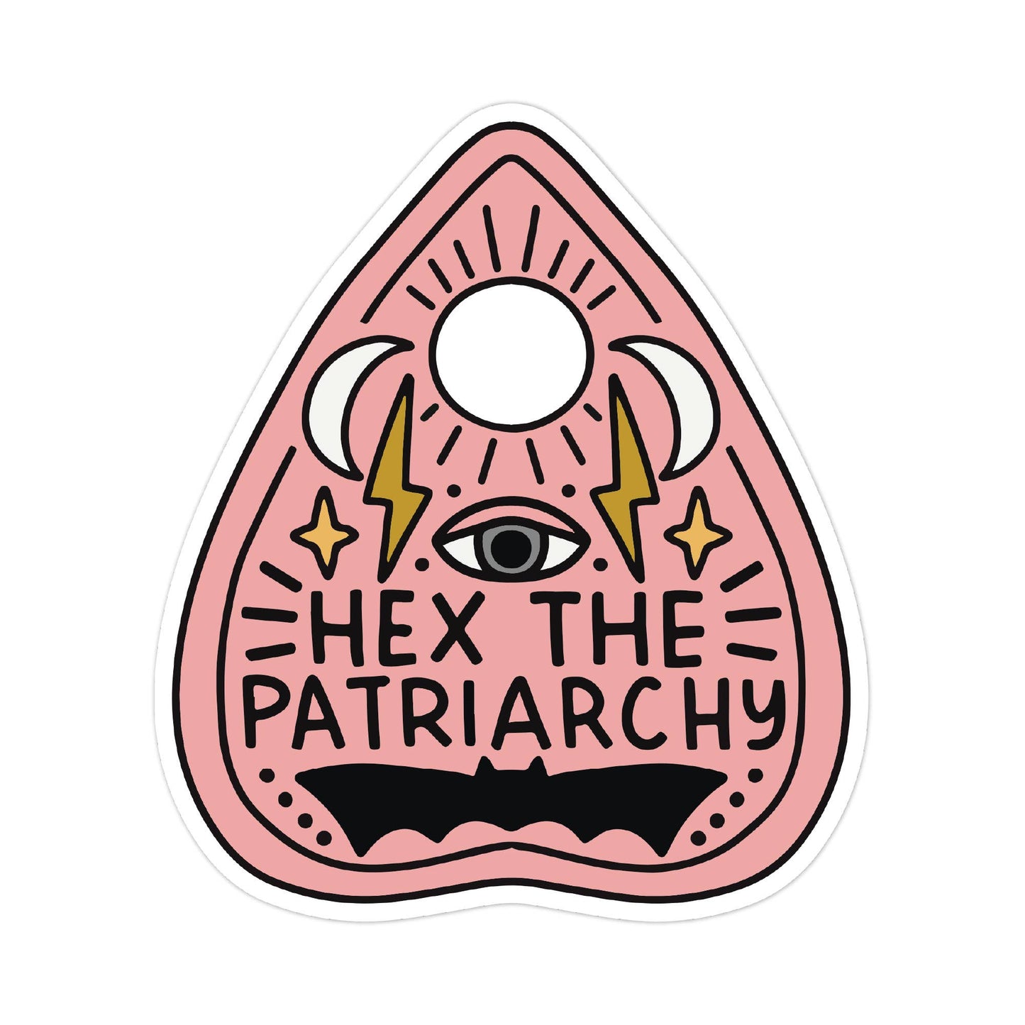 Hex The Patriarchy Vinyl Sticker