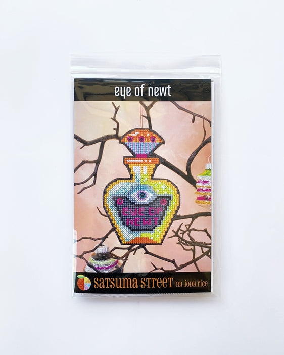 Eye of Newt - Cross Stitch Ornament Kit