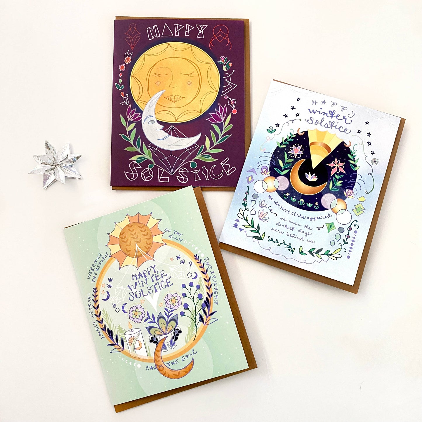 Happy Winter Solstice Card