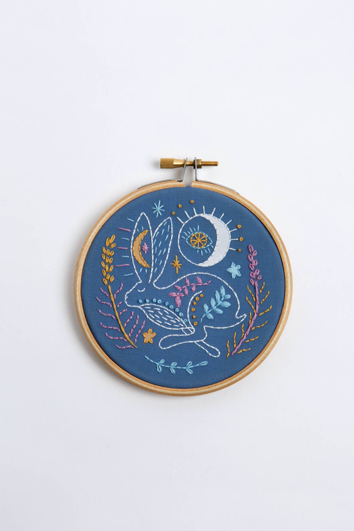 Celestial Hare Mini Embroidery Kit