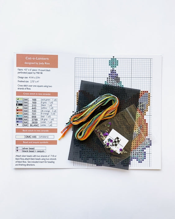 Creepy Crawly - Cross Stitch Ornament Kit