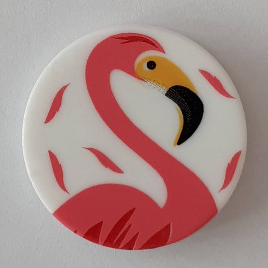 261292 - Flamingo Button with Shank