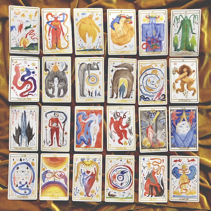The Lilifer Tarot, Gold Edition