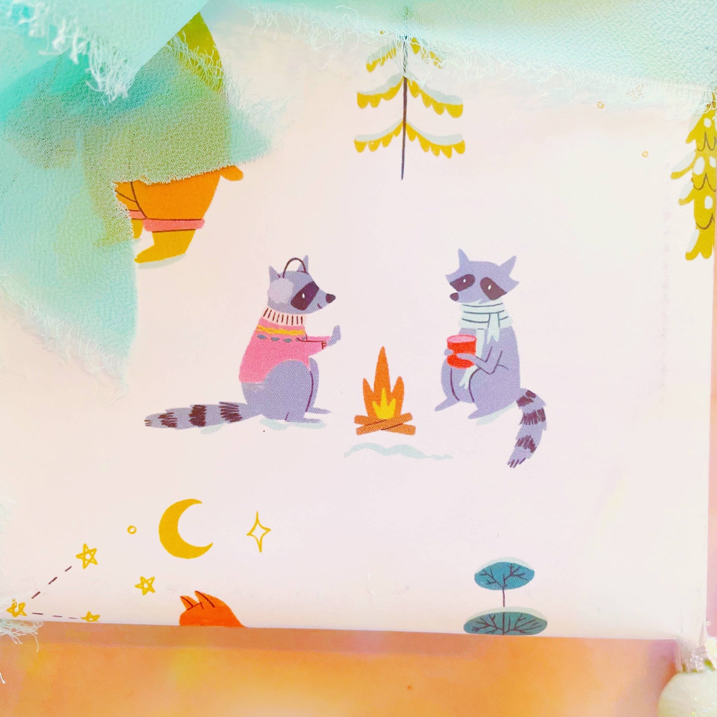 Woodland Animal Christmas Wrapping Paper- 3 sheet roll