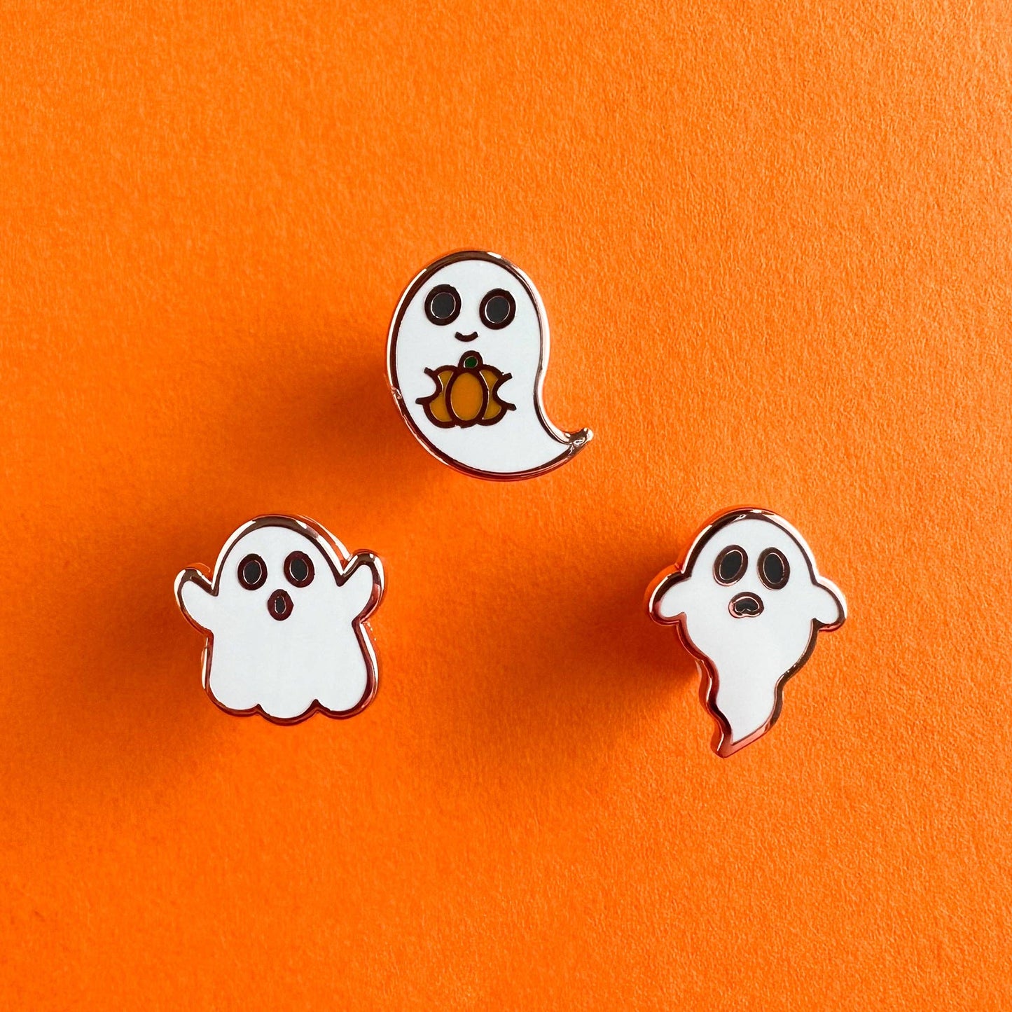 Mini Ghost Mini Enamel Pin Pack