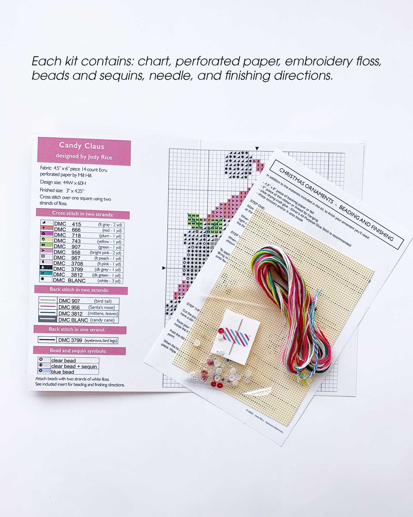 Holiday Horse - Cross Stitch Ornament Kit