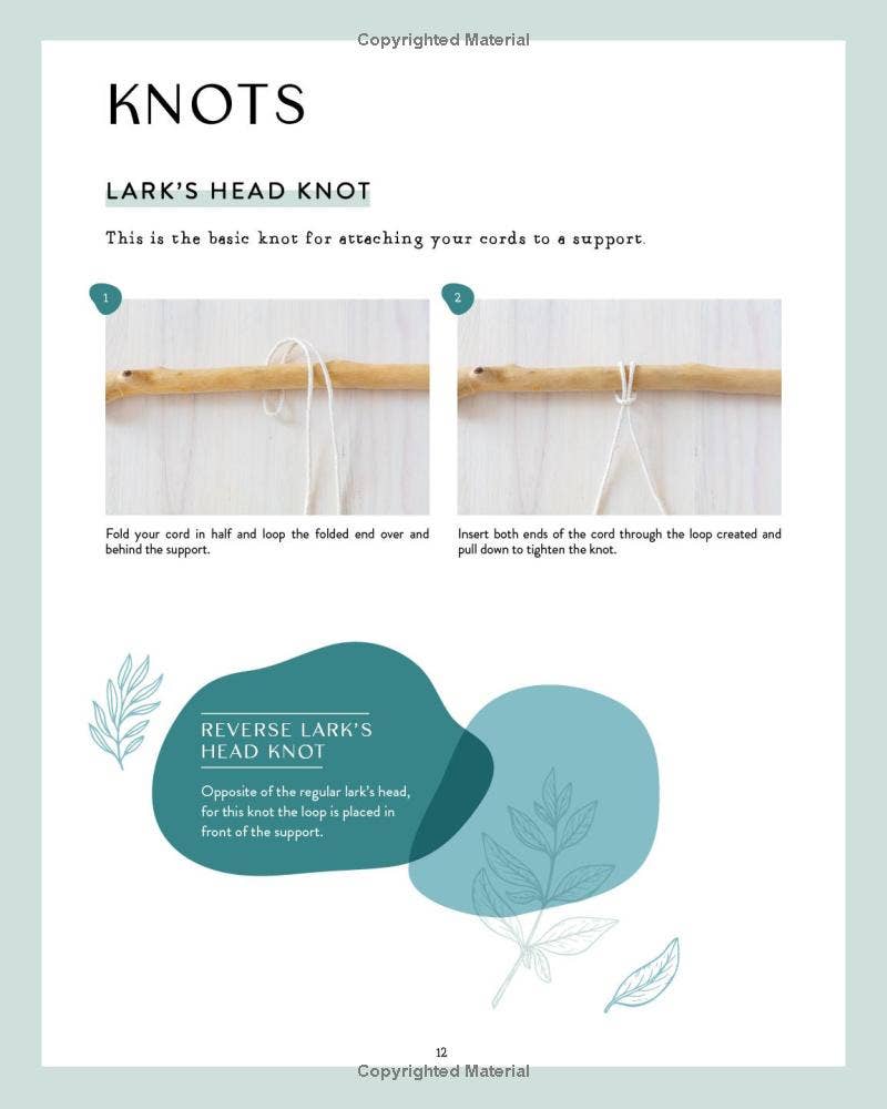 Macrame Plant Hangers, Shelves, and Baskets