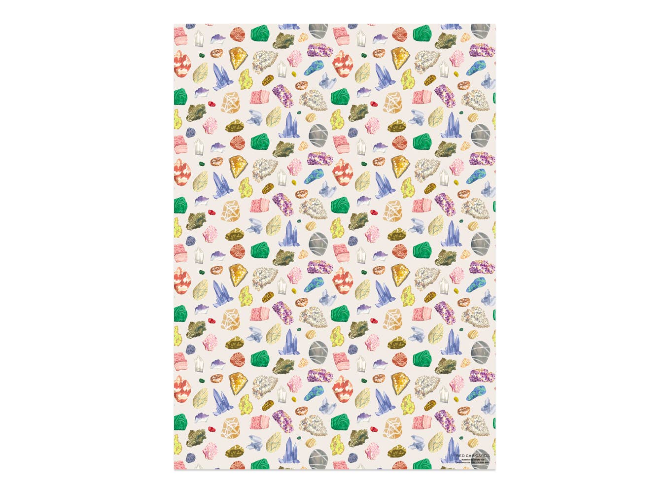 Gems wrapping paper rolls