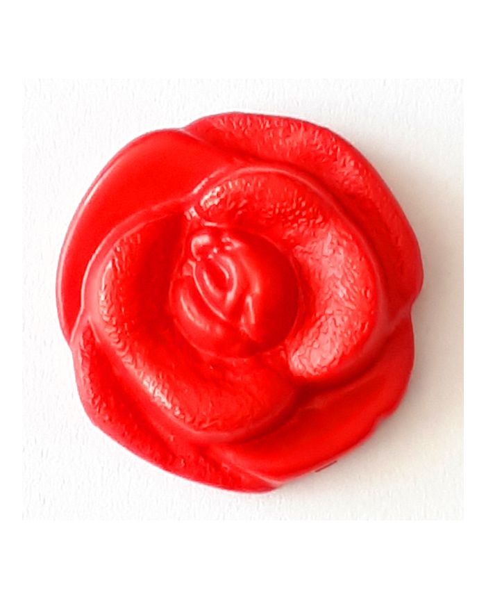 242810 - Red Rose button