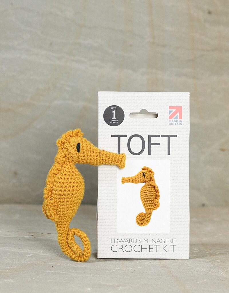 Mini Blanche the Seahorse Crochet Kit