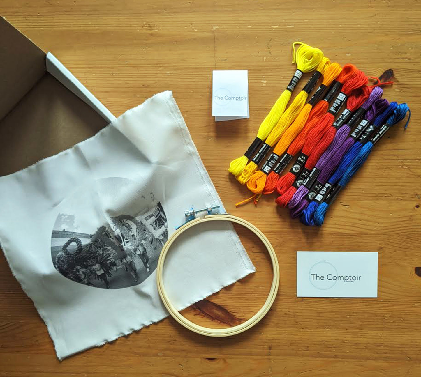 LAST CHANCE - Pride - Embroidery Kits by Le Comptoir
