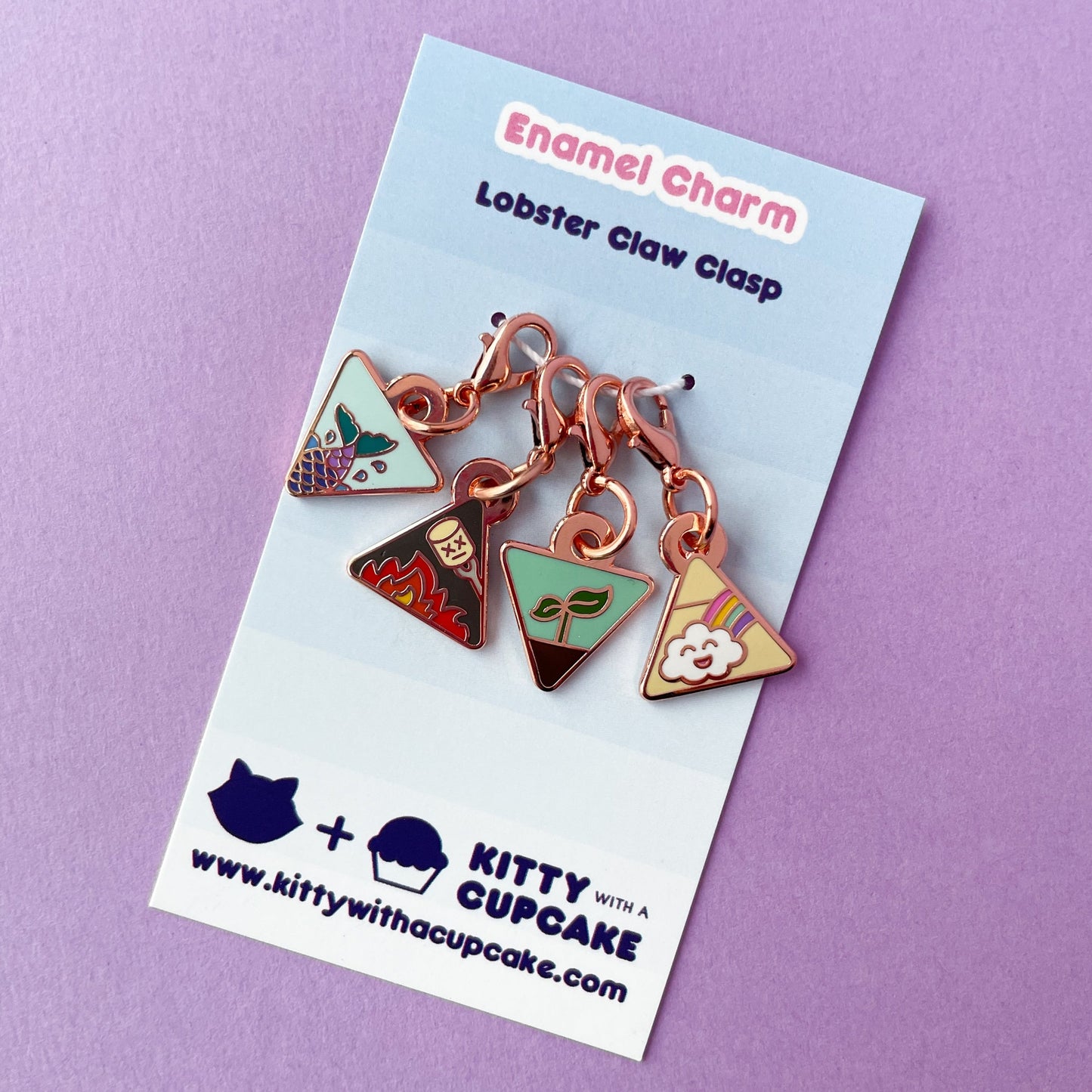 Elemental Charms Full Set of 4