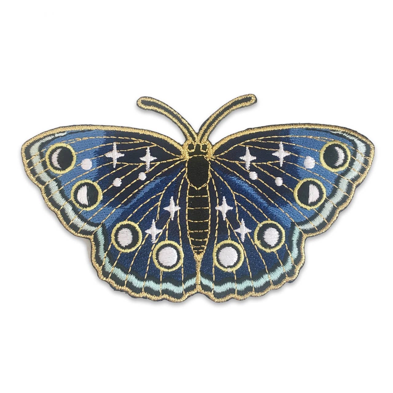 Night Butterfly Iron-On Patch