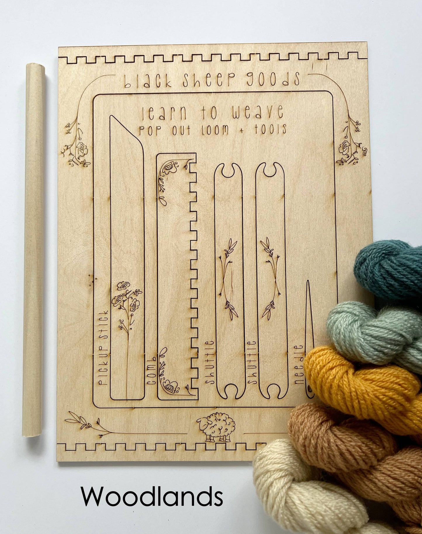 DIY Tapestry Weaving Kit - Woodlands